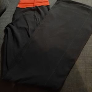 Reversible flare leg lululemon pants